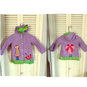 Kids rain coat jacket